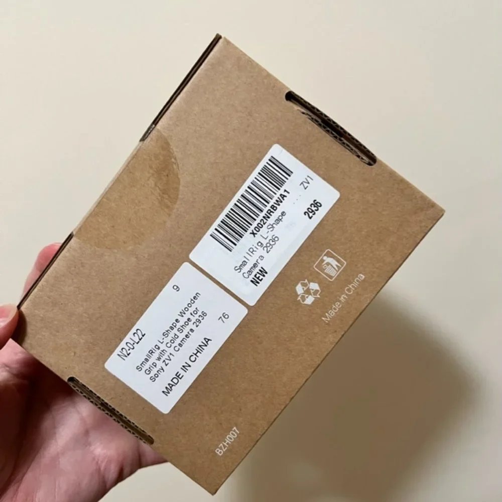 NEW | Bracket Wooden Grip Sony ZV1